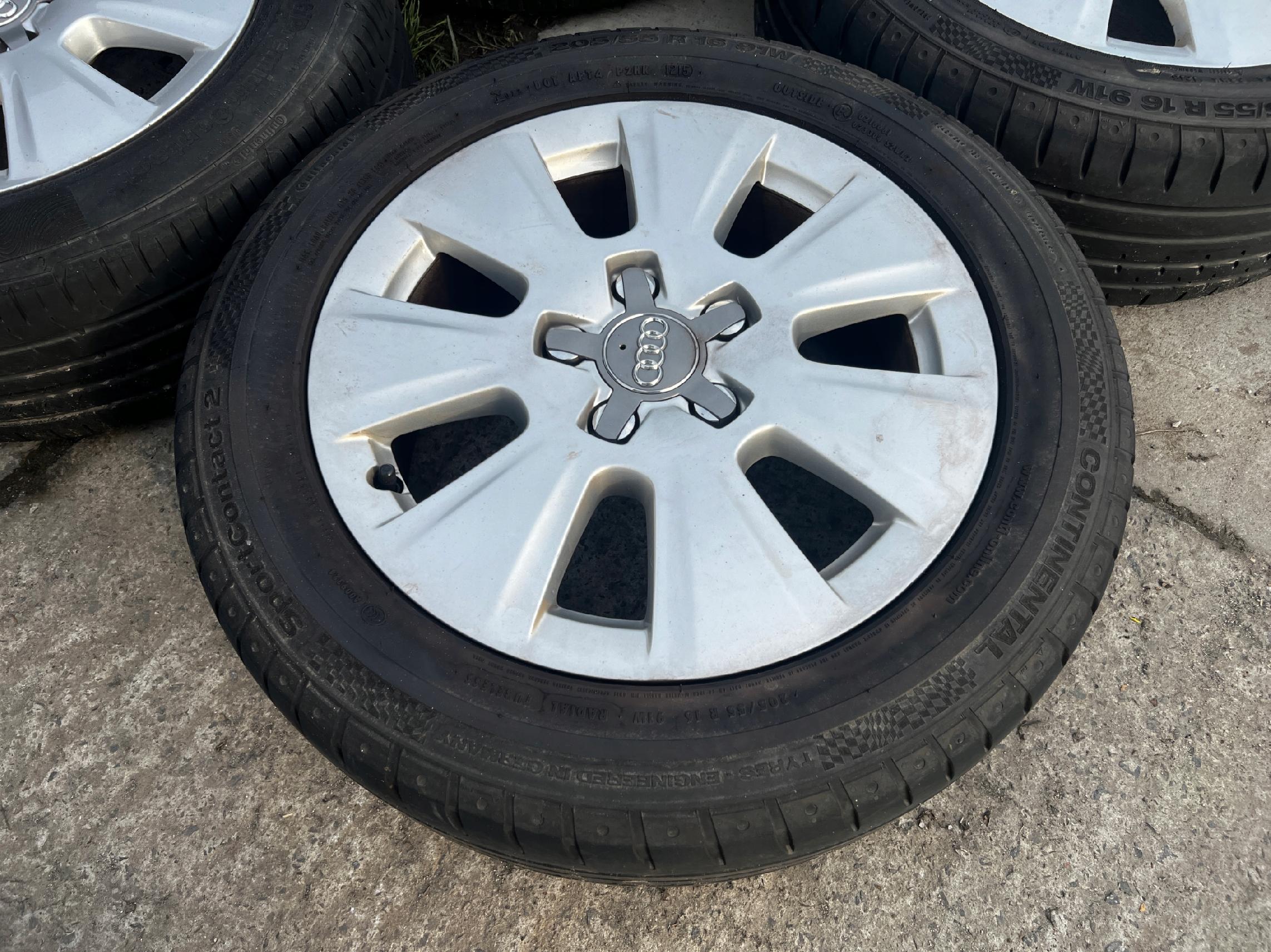 KOŁA FELGI OPONY LETNIE AUDI A3 8P 205/55 R16