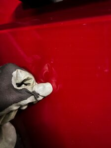 DRZWI LEWA STRONA LEWY PRZÓD TYŁ RANGE ROVER EVOQUE II L551 FIRENZE RED