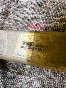 WÓZEK SANKI KOŁYSKA TYŁ PORSCHE PANAMERA 970 I LIFT 3.0 V6 3.6 V6 4.8 V8