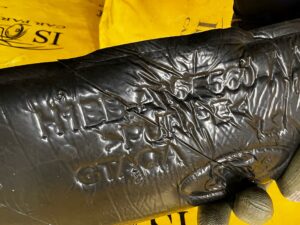 OSŁONA WYGŁUSZENIE PIANKA BŁOTNIKA PRZÓD PRAWY FORD FIESTA MK8