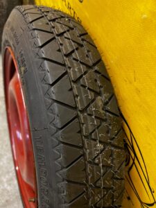 KOŁO ZAPASOWE DOJAZDOWE FELGA OPONA PEUGEOT 207 125/80 R15