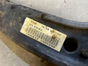 WAHACZ PRZÓD PRZEDNI PRAWY PEUGEOT 508 I