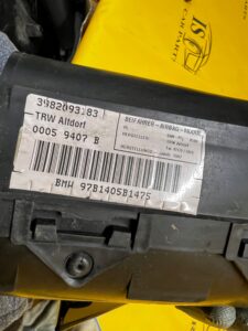 AIRBAG PODUSZKA POWIETRZNA PASAŻERA BMW 3 E36 KOMBI