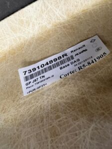 PODSUFITKA SUFIT PODBITKA DACHU RENAULT CAPTUR I PRZEDLIFT