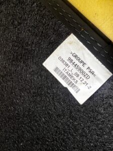 KPL DYWANIKI WYCIERACZKI WELUROWE ORYGINALNE ROAD TRIP PEUGEOT 2008 II EU