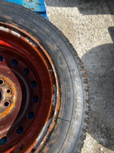 KOŁO ZAPASOWE DOJAZDOWE FELGA OPONA FIAT PUNTO I FIAT PANDA II 135/80 R13