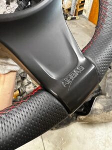 KIEROWNICA SKÓRA MULTIFUNKCJA ZMIANA BIEGÓW PORSCHE CAYENNE II 7P5 GTS