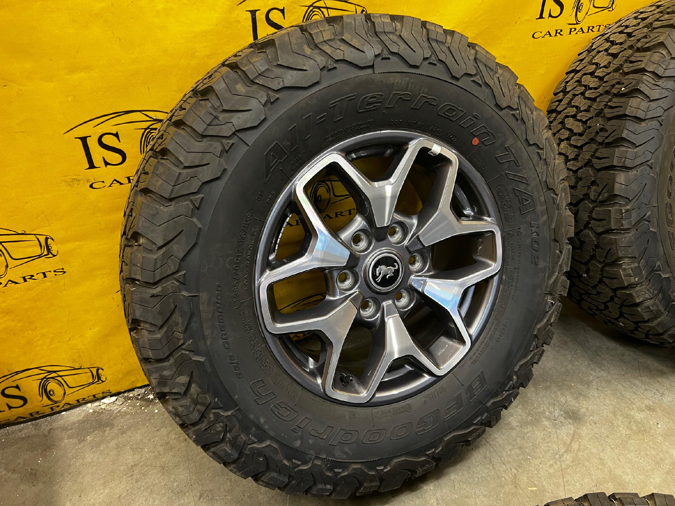 NOWE KOŁA FELGI OPONY CAŁOROCZNE TERENOWE FORD BRONCO 21- 285/70 R17