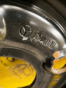 ZESTAW NAPRAWCZY KOŁO ZAPASOWE DOJAZDOWE MERCEDES GL GLS X166 155/80 R19