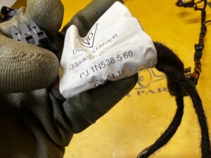 WIĄZKA INSTALACJA KONSOLI TUNELU ŚRODKOWEGO TYŁ PORSCHE PANAMERA 970 I LIFT