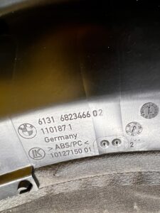 OSŁONA OBUDOWA KOLUMNY KIEROWNICZEJ BMW 1 F20 2 F23 3 F30 4 F32 F33 F34 F36