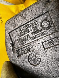 STYROPIAN OSŁONA ZAŚLEPKA BMW 5 G30