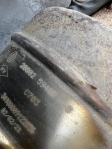 RURA WYDECHOWA KATALIZATOR DACIA DUSTER II 2 1.0 TCE