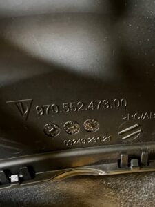 OSŁONA OBUDOWA KOLUMNY KIEROWNICZEJ PORSCHE PANAMERA 970 I LIFT LHD