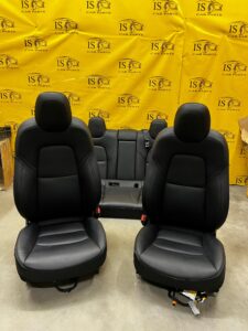 KOMPLET FOTELI FOTELE KANAPA PRZÓD TYŁ AIRBAG TESLA MODEL 3 EUROPA