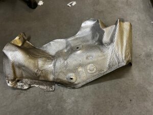 OSŁONA TERMICZNA ŚCIANY GRODZIOWEJ BMW X5 E70 F16 X6 E71 F16 X5M E70 F85