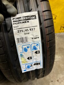 NOWE OPONY LETNIE BRIDGESTONE POTENZA S001 225/45 R17 91W 2020R 2 SZT