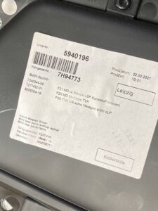 TAPICERKA BOCZEK DRZWI PRAWY PRZÓD BMW F22 F21 F23