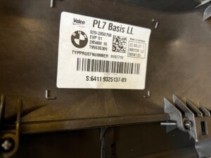 KOMPLETNA NAGRZEWNICA DMUCHAWA BMW F20 F22 M240i