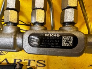 KOMPLET WTRYSKI WTRYSKIWACZ JAGUAR LR 2.0D 204DTA