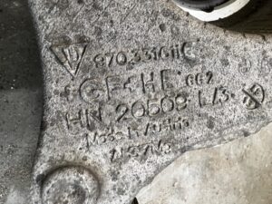 ZWROTNICA PIASTA TYŁ LEWY PORSCHE PANAMERA 970 I LIFT RWD 3.0 TDI V6