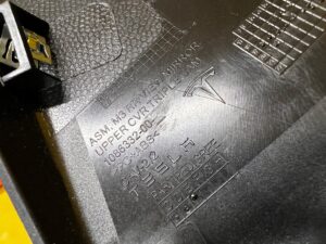 LUSTERKO WSTECZNE WEWNĘTRZNE Z KAMERĄ KAMERA TESLA MODEL 3 PRZEDLIFT