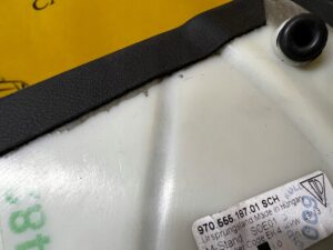 OSŁONA POSZYCIE SŁUPKA TYŁ C LEWA LEWE SKÓRA PORSCHE PANAMERA 970 I LIFT