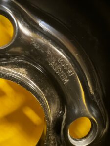 KOŁO ZAPASOWE DOJAZDOWE FELGA OPONA OPEL KARL 105/70 R14