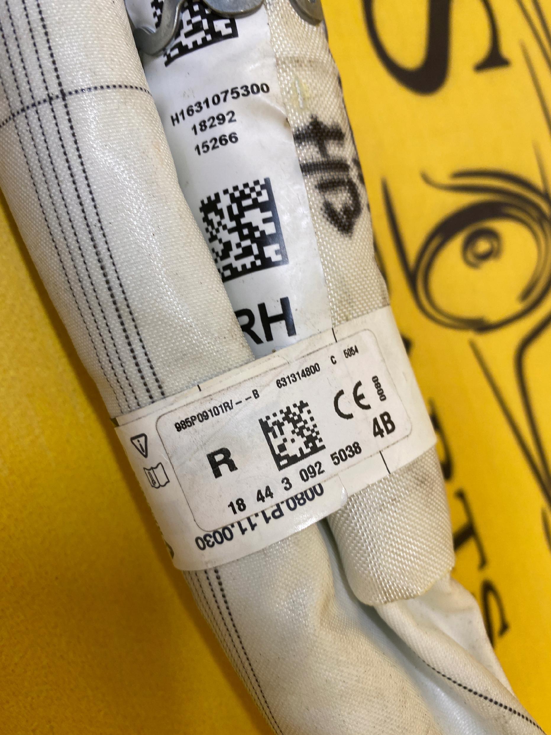 KURTYNA AIRBAG PRAWA RENAULT MEGANE IV HATCHBACK