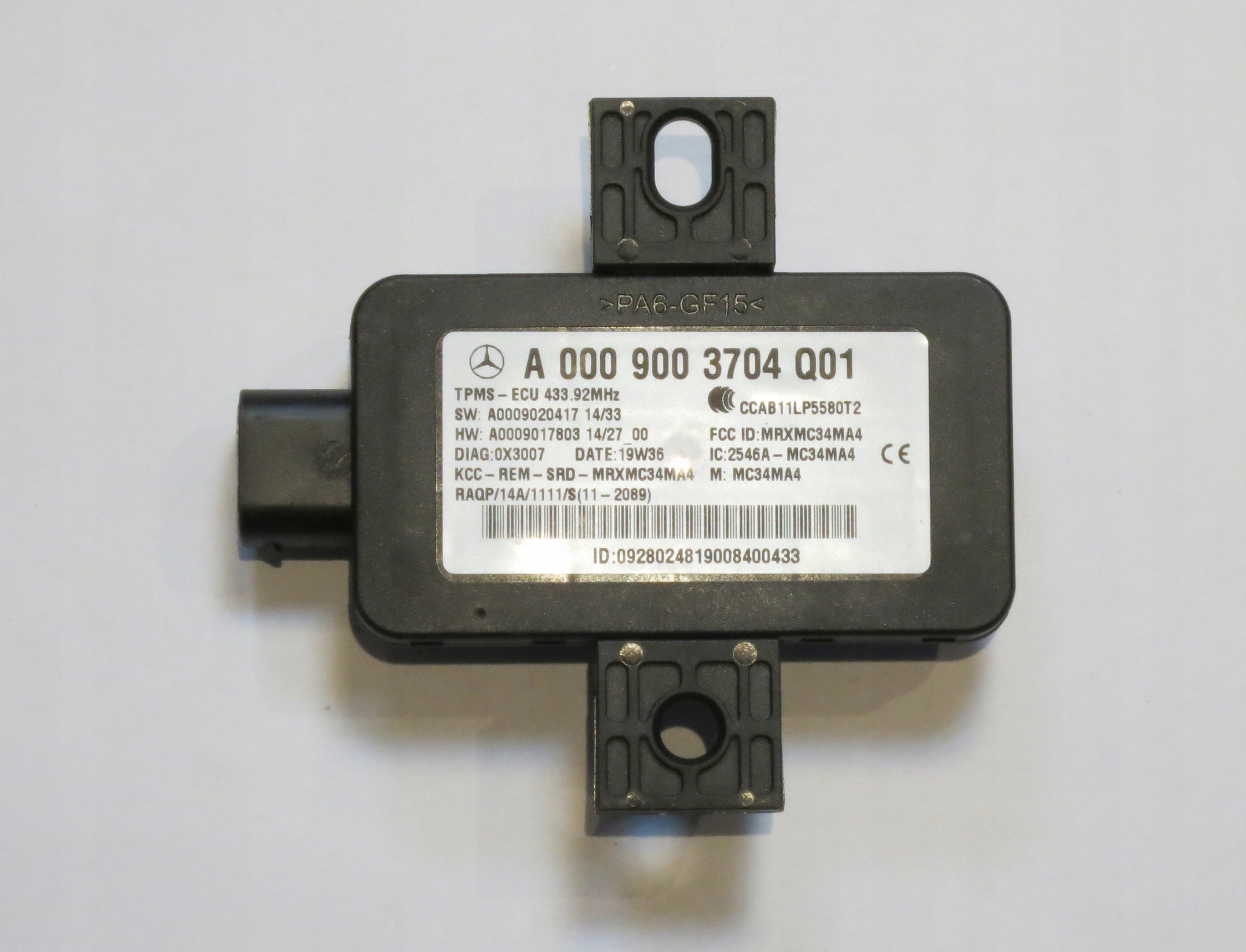 MODUŁ CIŚNIENIA OPON INFINITI Q30 MERCEDES W176