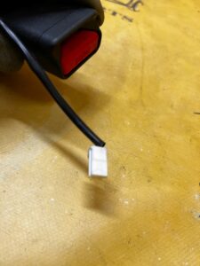 KOMPLET ZAPINKA ZAMEK KLAMRA PASA BEZPIECZEŃSTWA TYŁ RENAULT KOLEOS II