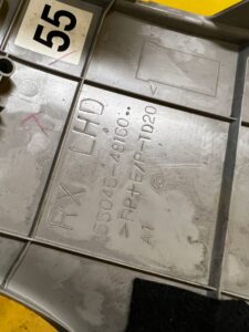 OSŁONA DESKI KONSOLI POD KIEROWNICĘ LEXUS RX 450H III 3 AL10