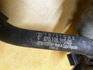 PRZEWÓD RURA RURKA WĄŻ WODY PORSCHE PANAMERA 970 I LIFT 3.0 S E-HYBRID