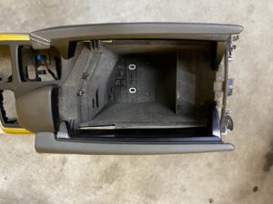 TUNEL ŚRODKOWY PODŁOKIETNIK SCHOWEK MERCEDES GL X166 GRAY