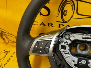 KIEROWNICA SKÓRA MULTIFUNKCJA MANETKI ŁOPATKI GRZANA MERCEDES GL X166