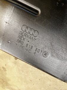 KANAŁ TUNEL NAWIEWU POWIETRZA TYŁ LEWY PORSCHE MACAN 95B