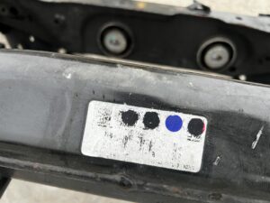 WÓZEK BELKA SANKI ZAWIESZENIE KOŁYSKA TYŁ RANGE ROVER VELAR L560 2.0D