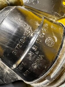 LAND ROVER DISCOVERY V L550 AMORTYZATOR TYLNY EL.