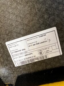 WYKŁADZINA PODŁOGA DYWAN BAGAŻNIKA MERCEDES A W177 HB