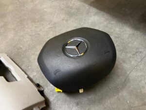 DESKA KONSOLA PODUSZKI AIRBAG PASY ALPACA GRAY 7 OSÓB MERCEDES GL X166