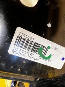 KOMPLET LAMPY LAMPA TYŁ TYLNE LEWA PRAWA DACIA DUSTER II EU