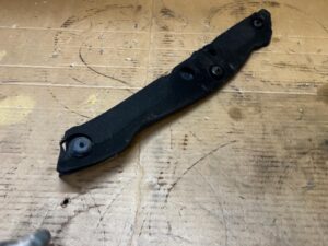 OSŁONA LISTWA PANEL BŁOTNIKA PRZÓD LEWA LEWY PORSCHE PANAMERA 970 I LIFT