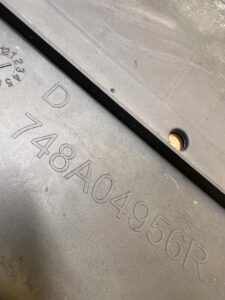 PŁYTA OSŁONA PODWOZIA ZDERZAKA TYŁ PRAWA RENAULT MEGANE IV KOMBI