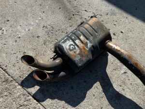 RURA WYDECHOWA WYDECH TŁUMIK KOŃCOWY MERCEDES GL X166 3.0 CDI 350 BLUETEC