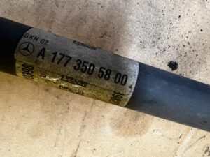 PÓŁOŚ TYŁ TYLNA PRAWY PRAWA MERCEDES A W177 A35 AMG 2.0 B 4-MATIC