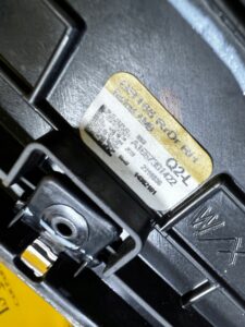 DEKOR OSŁONA LISTWA DRZWI DREWNO LED TYŁ PRAWY MERCEDES GL X166