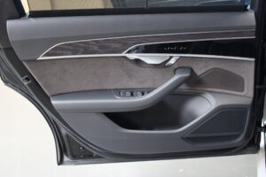 KOMPLET FOTELE PRZÓD TYŁ KANAPA BOCZKI AUDI A8 D5 LONG S-LINE BRĄZ