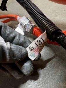 WIĄZKA INSTALACJA OKABLOWANIE BATTTERII TOYOTA RAV4 V 2.5 HYBRID