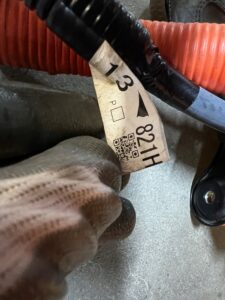 WIĄZKA INSTALACJA OKABLOWANIE BATTTERII TOYOTA RAV4 V 2.5 HYBRID