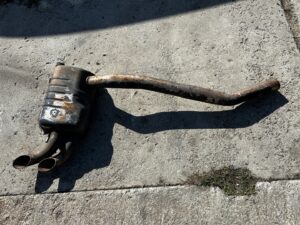 RURA WYDECHOWA WYDECH TŁUMIK KOŃCOWY MERCEDES GL X166 3.0 CDI 350 BLUETEC